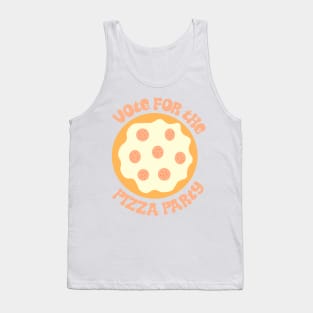 Vote for the Pizza Party Tank Top